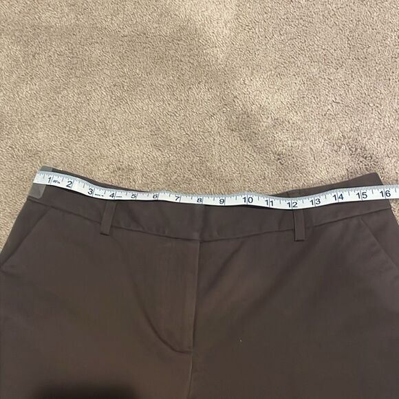 Rafaella Crop Pants Brown Size 6 Petite - Picture 5 of 11